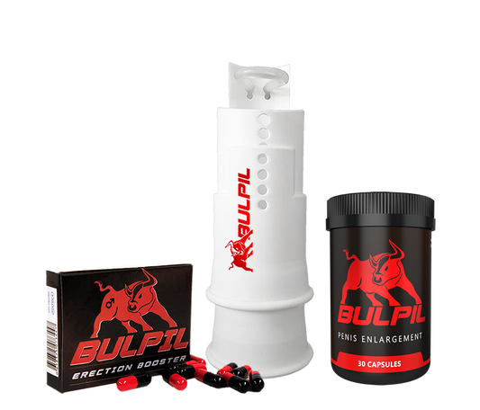 BulPil Penis Enlargement Kit + Erection Booster